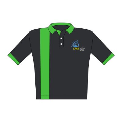 GOL CMR School T-Shirt - Green (Size 38 to 50)
