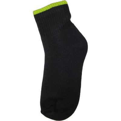 GOL Legacy Navy Blue With Green Lining Crew Socks (Pack of 3)