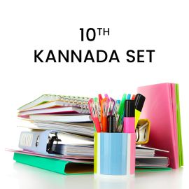 BGS Public School - Book & Stationary Set - CBSE - 10th Grade - Kannada