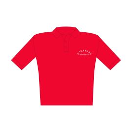 GOL Sri Kumaran Childrens Polo Tshirt - Red (Size 30 to 32)