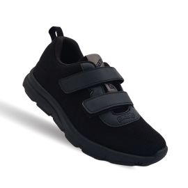 Plaeto Toddler - Aspire Unisex School Shoes - 7C UK to 13C UK - Black