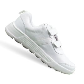 Plaeto Kid - Aspire Unisex School Shoes - 1 UK to 4 UK - White