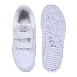 Puma School Shoes - 1UK To 4UK - White