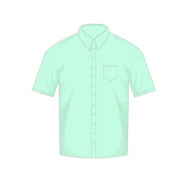 Sri Kumaran PU Formal Boys Half Sleeve Shirt - Light Green - (Size 38 to 46)