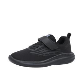Plaeto Toddler - Nova Unisex School Shoes - 7C UK To 13C UK - Black